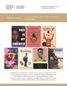 Contemporary and Classic Pairings Thematic Guide for High School cover